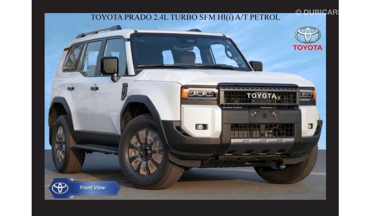 تويوتا برادو TOYOTA PRADO 2.4L TURBO SFM HI(i) A/T PTR 2024 Model Year Export Only