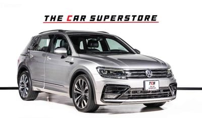 Volkswagen Tiguan R-Line 2.0L 2019-VOLKS WAGEN TIGUAN R-LINE 4MOTION-GCC-SERVICE HISTORY-WARRANTY AVAILABLE