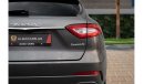 Maserati Levante Std Granlusso | 3,133 P.M  | 0% Downpayment | Excellent Condition!