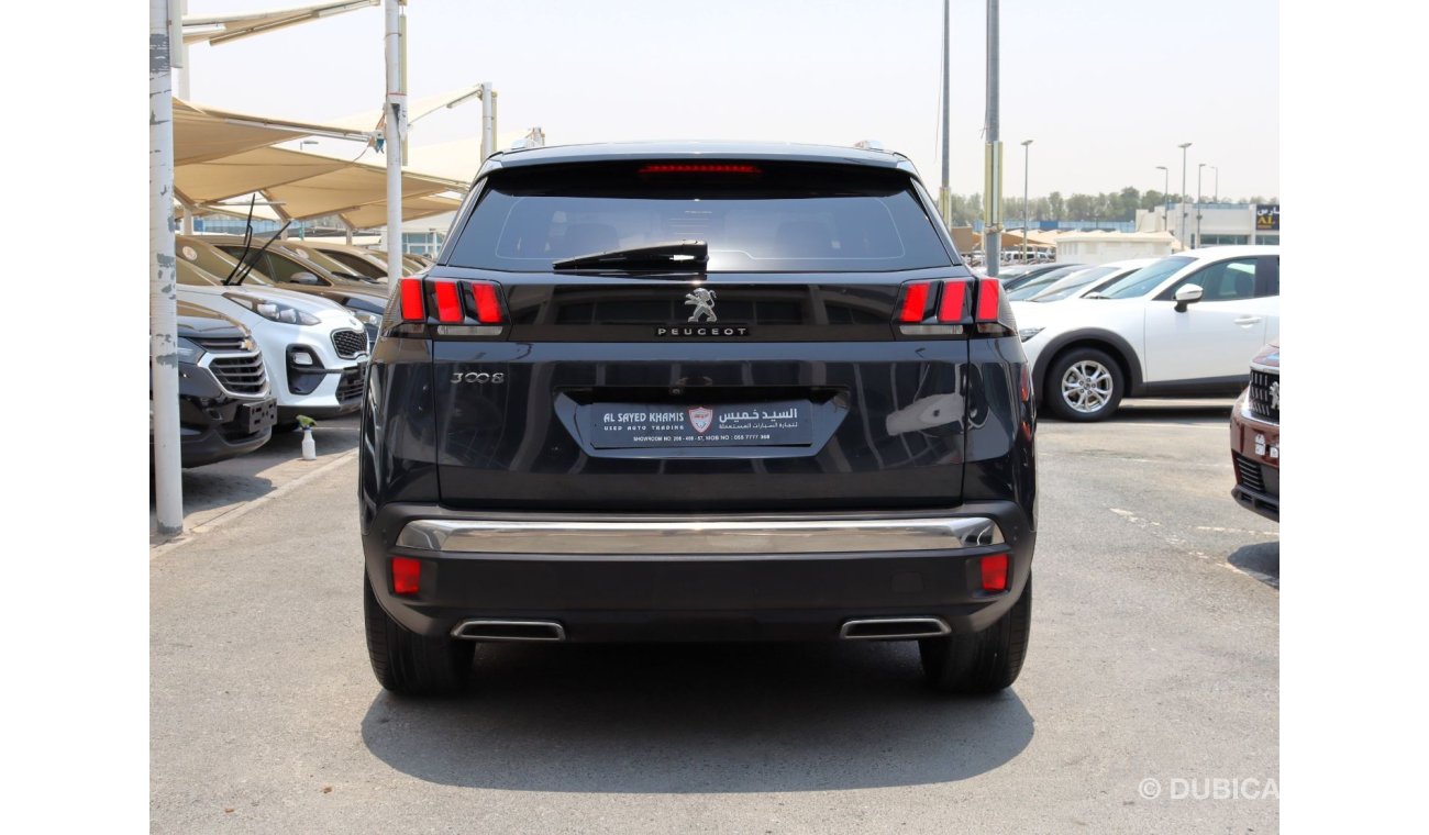 Peugeot 3008 GT Line ACCIDENTS FREE - GCC - FULL OPTION - GTLINE ENGINE 1600 CC - PERFECT CONDITION INSIDE OUT