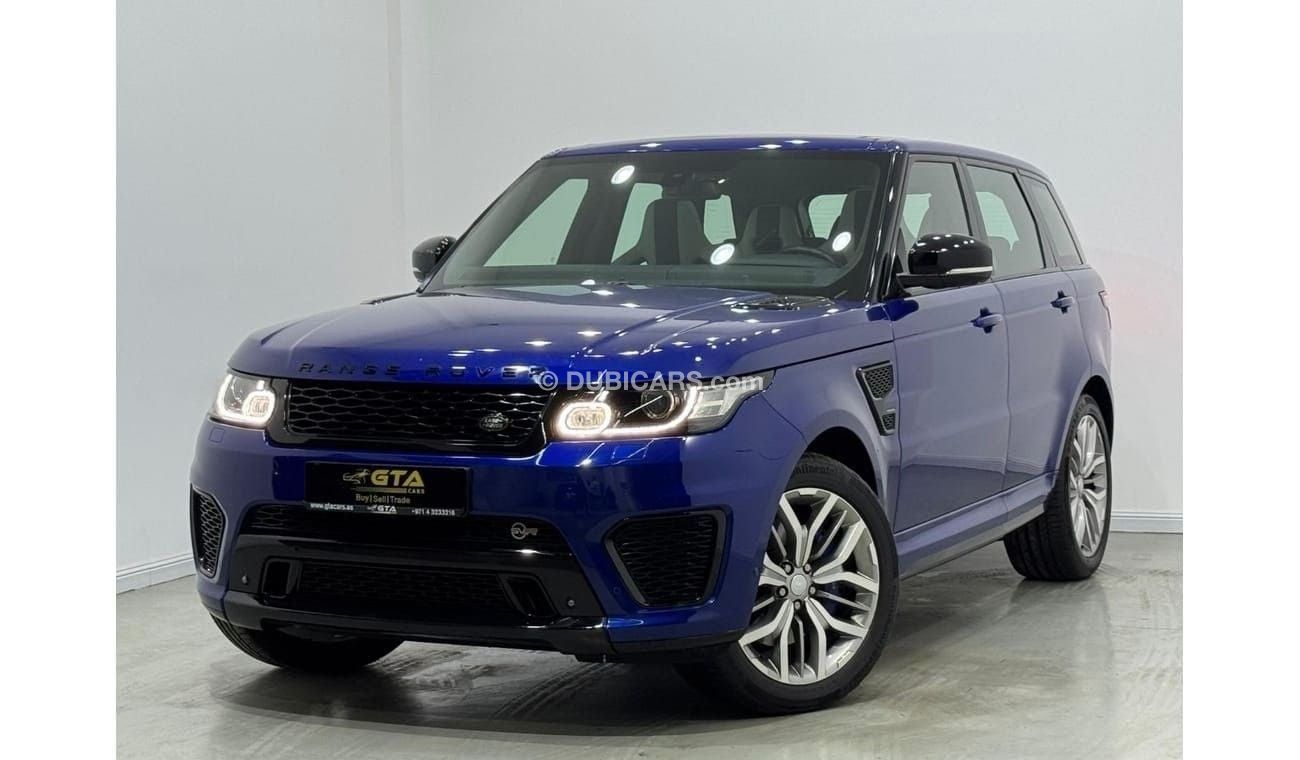 Land Rover Range Rover Sport 2015 Range Rover SVR, Full Service History, Carbon Fiber Package, Full Options, GCC