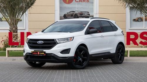 Ford Edge Ford Edge 2018 GCC under Agency Warranty and Service Contract with Flexible Down-Payment.