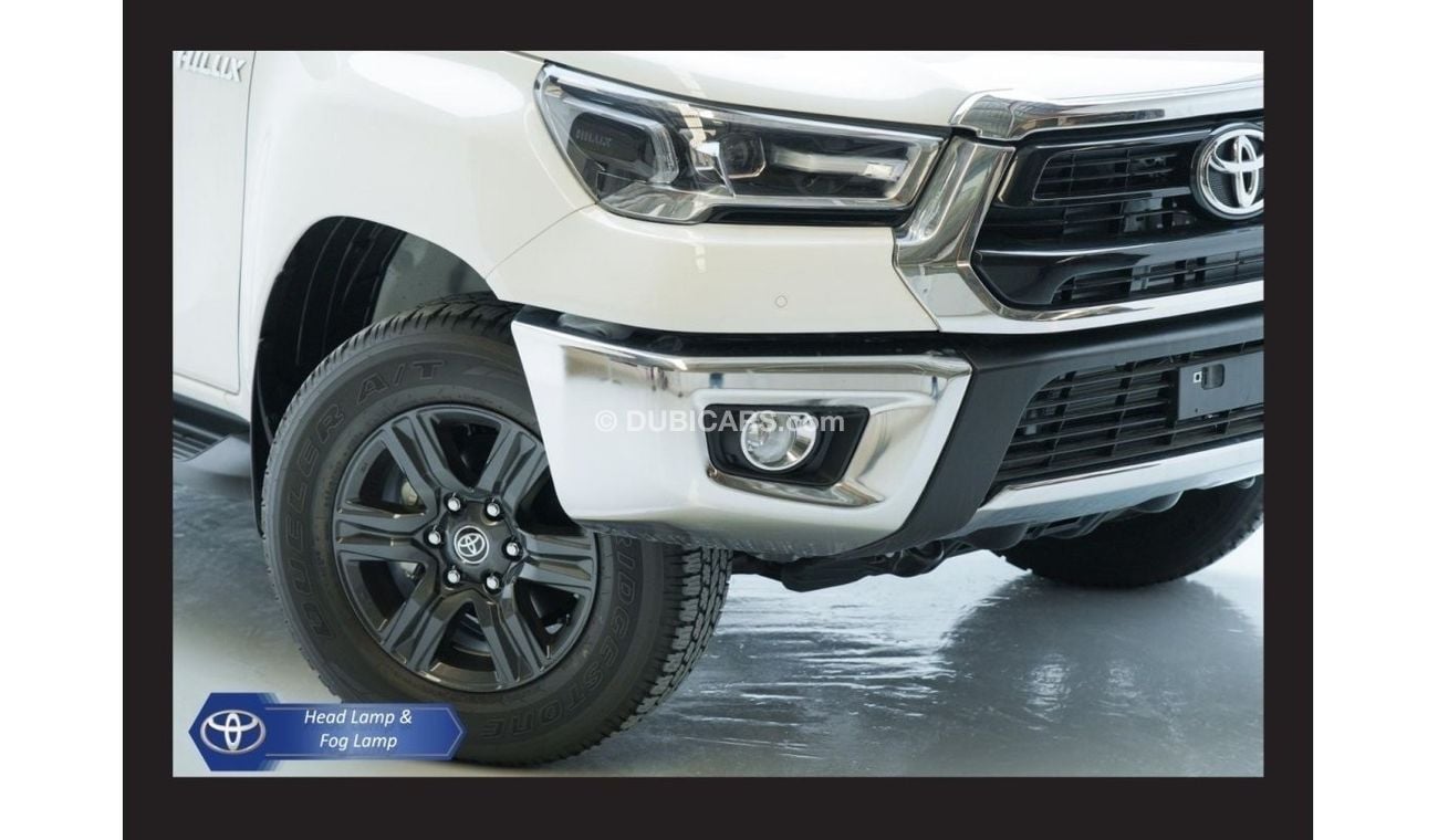 تويوتا هيلوكس TOYOTA HILUX 2.4L GLX 4X4 D/C HI(i) A/T DSL Export Only 2024 Model Year