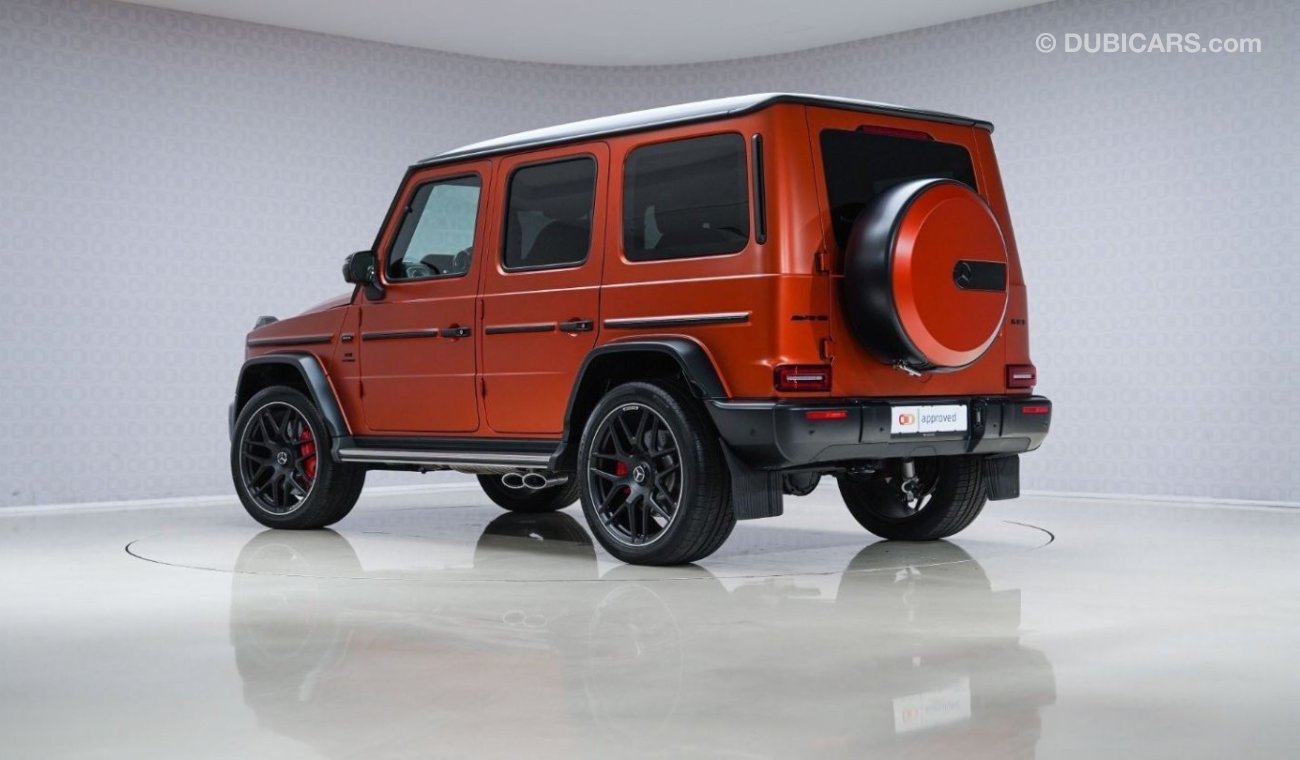 مرسيدس بنز G 63 AMG 'G Manufaktur' - 2 Years Warranty - Approved Prepared Vehicle