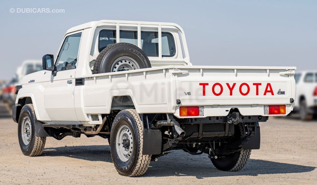 تويوتا لاند كروزر بيك آب LC79SC 4.0L PETROL - WHITE: POWER WINDOW, DIFF LOCK, NEW SHAPE (EXPORT ONLY)