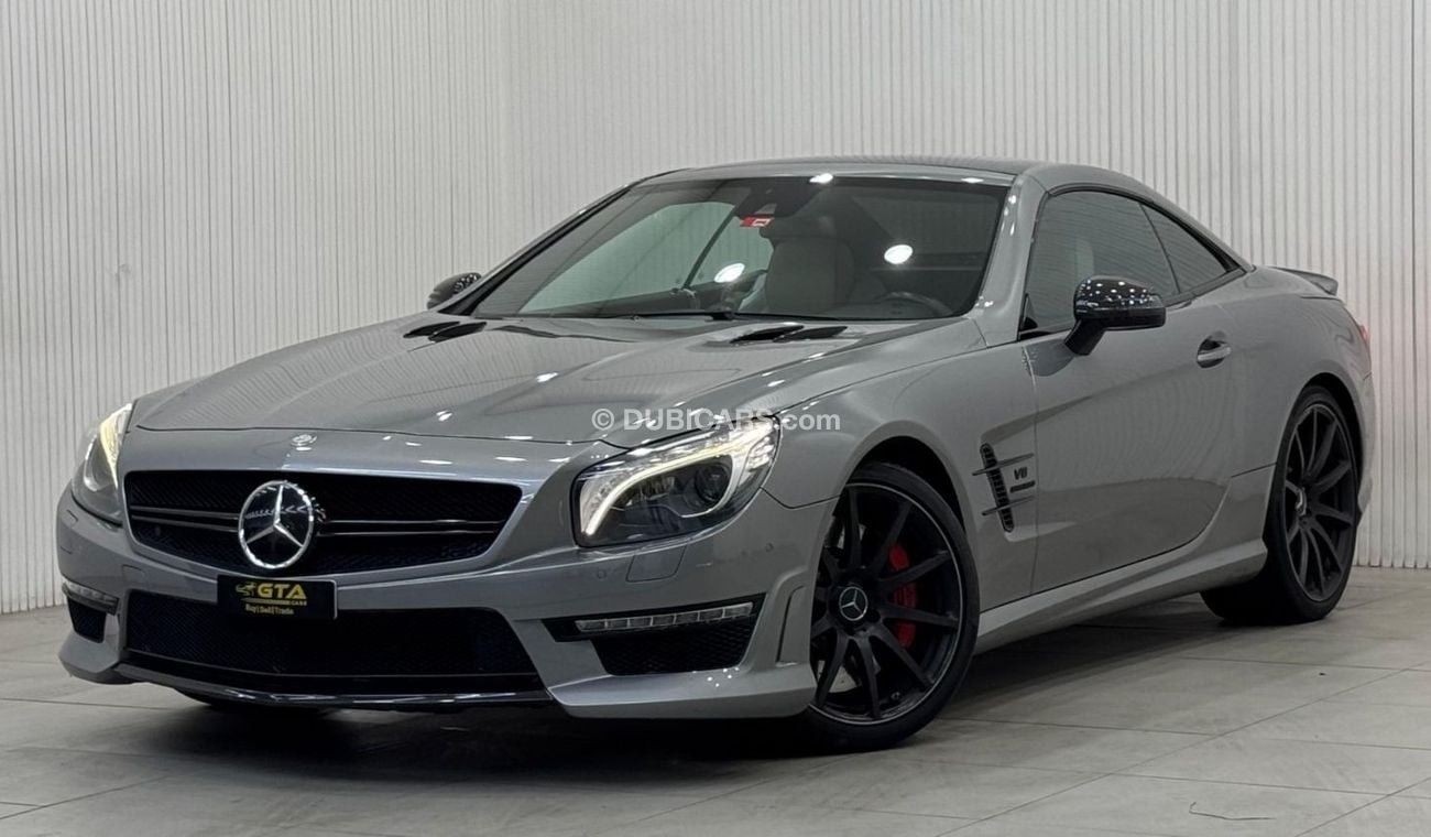 مرسيدس بنز SL 63 AMG Std 5.5L (530 HP) 2014 Mercedes Benz SL63 AMG Roadster, Full Service History, Full Options, Low Kms,