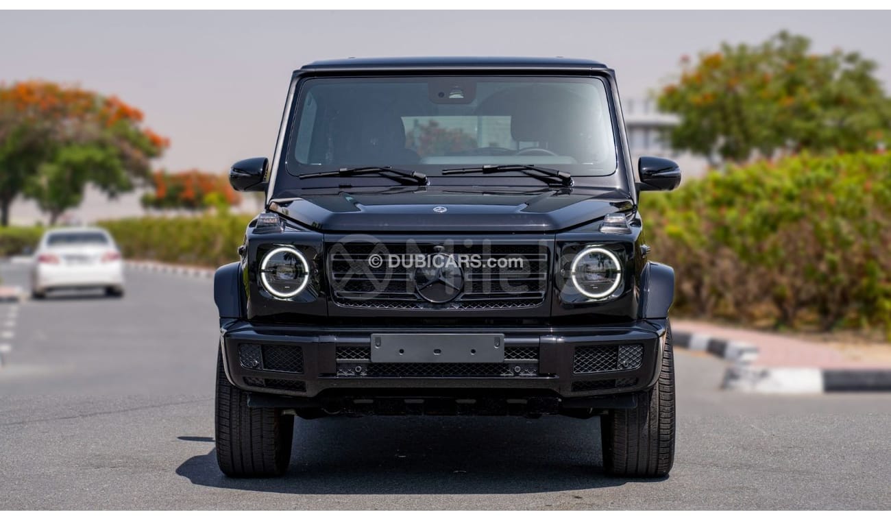 Mercedes-Benz G 500 4.0L PETROL – OBSIDIAN BLACK: SUNROOF, 360 CAM, NIGHT PACKAGE