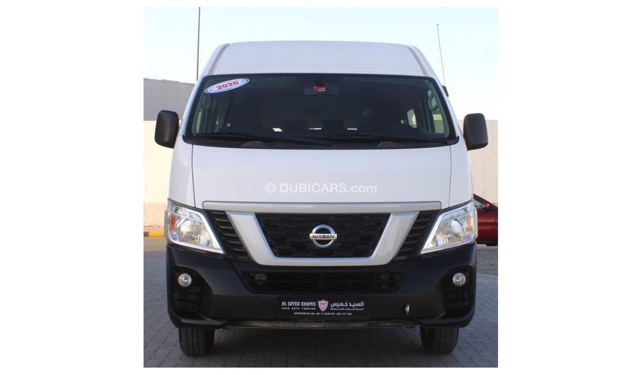 Nissan Urvan Panel Van Std Nissan Urvan 2020 GCC high roof manual in excellent condition