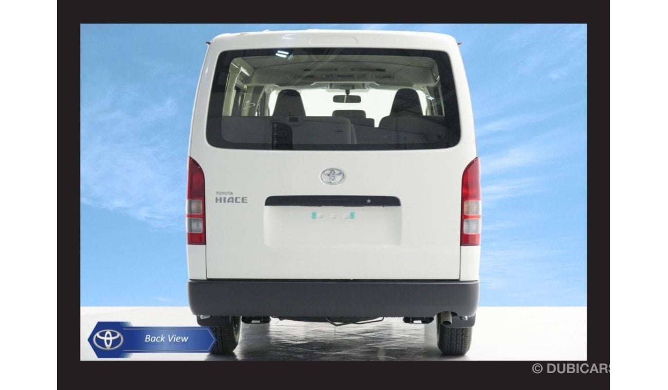 تويوتا هاياس TOYOTA HIACE 2.5L TURBO 15-STR S/R STD(i) M/T DSL 2024 Export Only