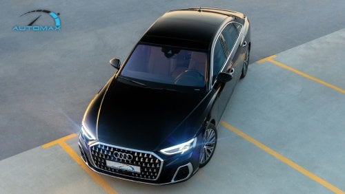 أودي A8 L 55 TFSI Quattro V6 3.0L AWD , GCC 2023 , With 2 Yrs Warranty & 4 Years Service @Official Dealer