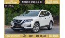 Nissan XTrail AED 1,120/month 2021 | NISSAN X-TRAIL | S 2.5L 7-SEATER | GCC | FREE 1 YEAR WARRANTY | N015170