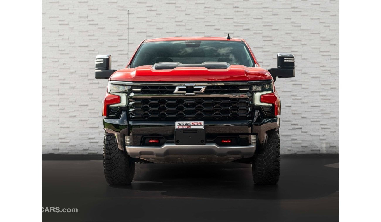 Chevrolet Silverado AED 3,302 PM • SILVERADO ZR2 6.2L V8 • FACE-LIFT • UNDER OFFICIAL CHEVROLET AGENCY WARRANTY