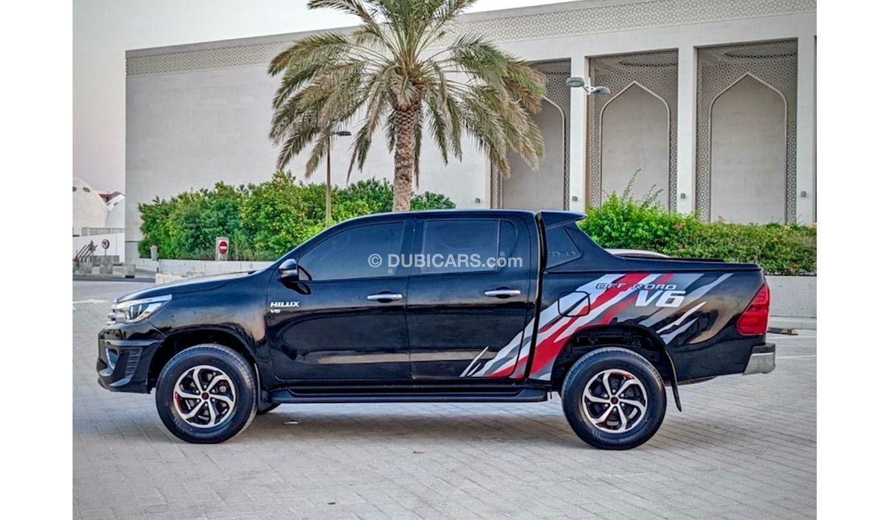 Toyota Hilux 2018 V6 TRD Full Option GCC Specifications Very Clean And Perfect Condition