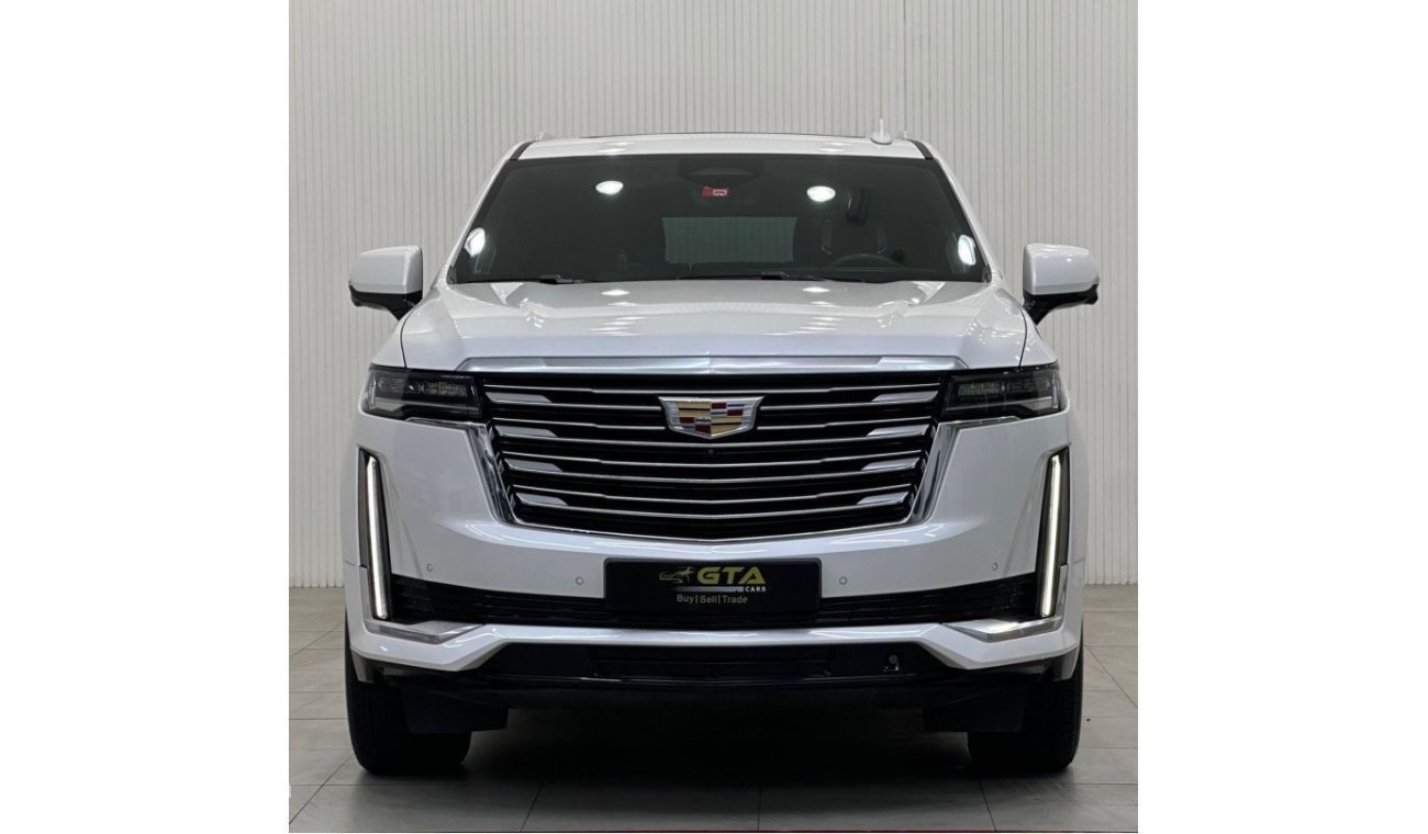 كاديلاك إسكالاد سبورت بلاتينوم بريميوم 2022 Cadillac Escalade 600 Platinum, Feb 2028 Cadillac Warranty + Service Pac