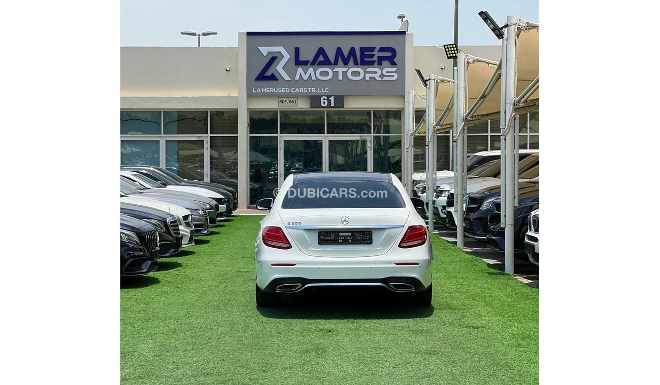 Mercedes-Benz E300 1600 Monthly payments / E300 2018 / GCC / One Owner / Original paint