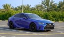 Lexus IS300 Excellence 2022  Lexus IS 350   5dr SEDAN ,  2.0L  4cyl  ,