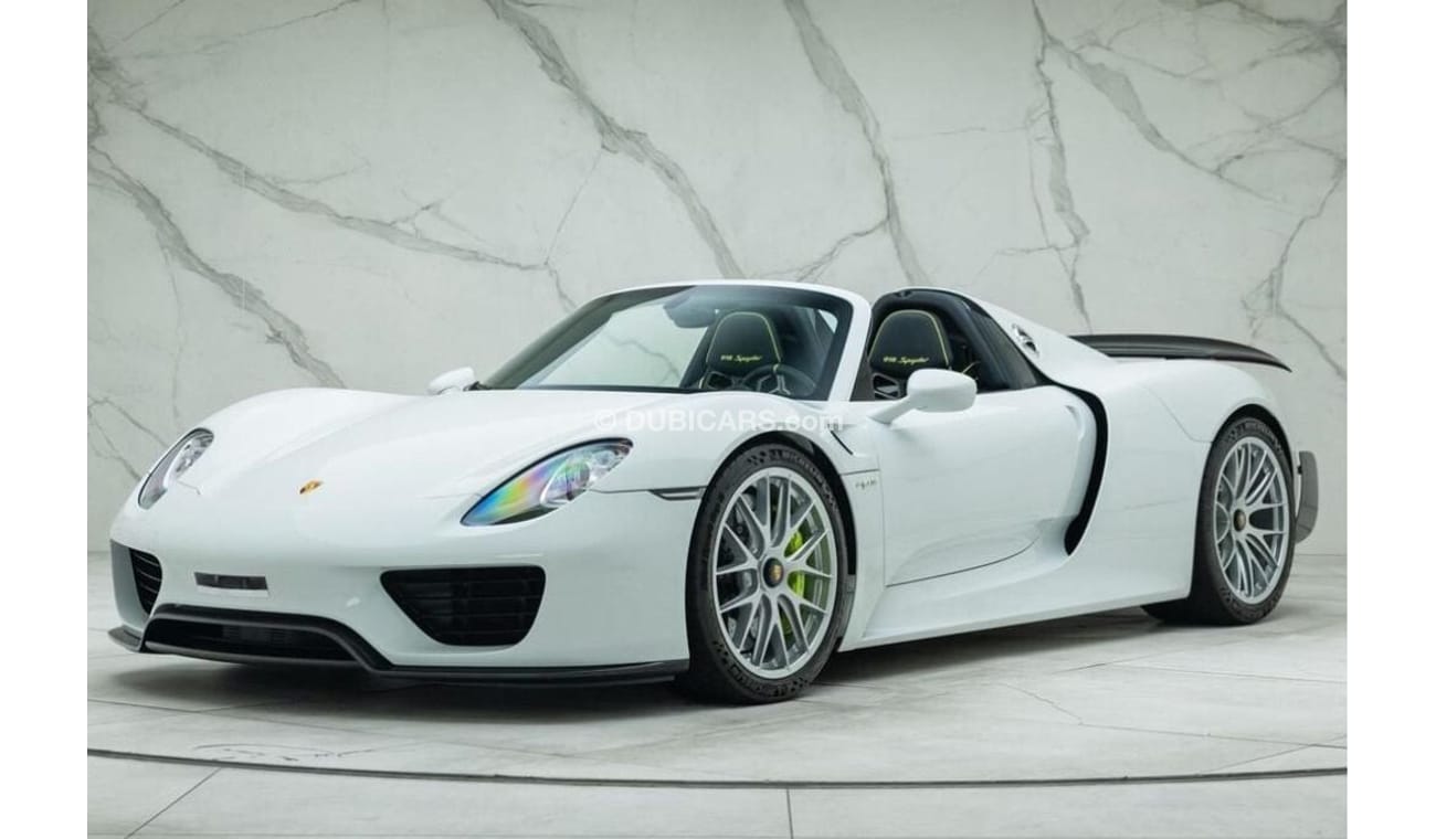 بورش 918 سبايدر 4.6 LEFT HAND DRIVE