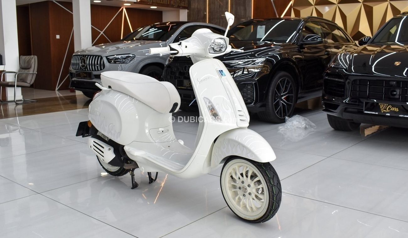 فيسبا سبرينت سبورت 50 إصدار جاستن بيبر VESPA JUSTIN BIEBER EDITION 2022