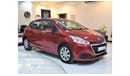 Peugeot 208 Std Std Std EXCELLENT DEAL for our Peugeot 208 ( 2017 Model! ) in Red Color! GCC Specs