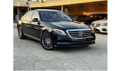 مرسيدس بنز S 400 S400d ديزل وارد اليابان اوراق جمارك  شاسيه طويل 6 سلندر توربو 2019