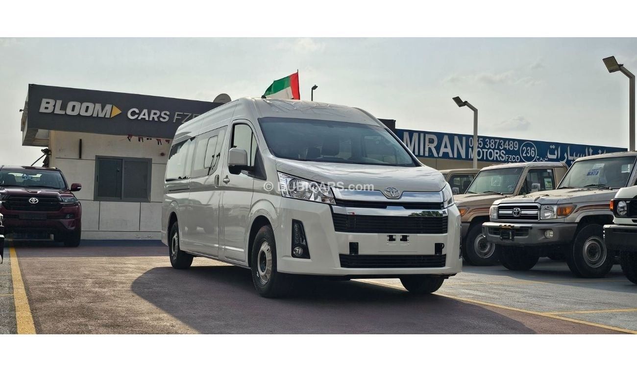 تويوتا هاياس 2025 Toyota Hiace 3.5L V6 Petrol Manual full option  with 3 point seat belt, Leather Seats, Rear Hea