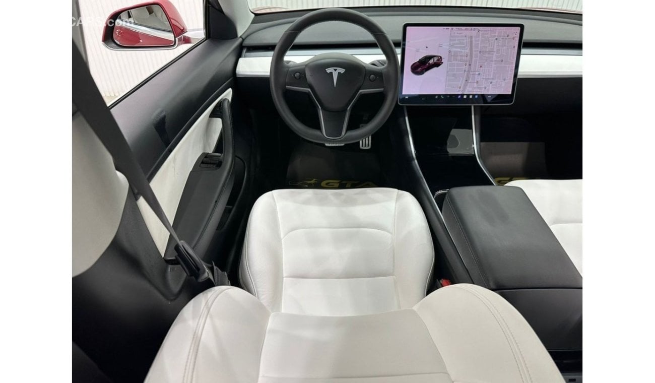 تسلا موديل 3 2020 Tesla Model 3 Performance, March 2028 Tesla Drive Unit + Battery Warranty, Low Kms, GCC