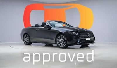 مرسيدس بنز E 450 AMG Line Cabriolet - 2 Years Warranty - Approved Prepared Vehicle