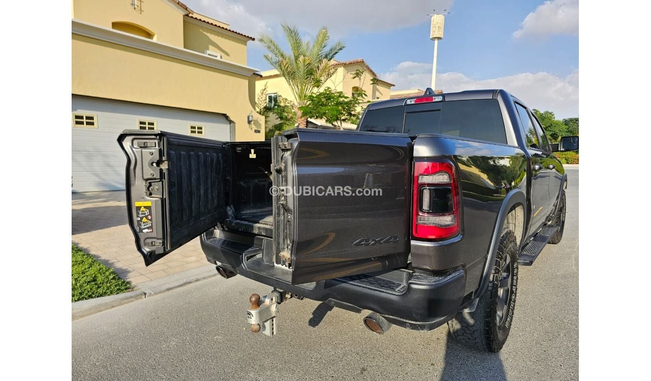 رام 1500 RAM REBEL/ PANORAMIC ROOF/ 2 TONE LEATHER/ DUAL TRUNK/ CANADIAN CLEAN TITLE