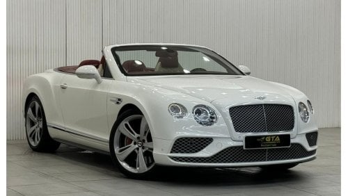 بنتلي كونتيننتال جي تي سي 2016 Bentley Continental GTC Convertible V8S, Full Service History, GCC