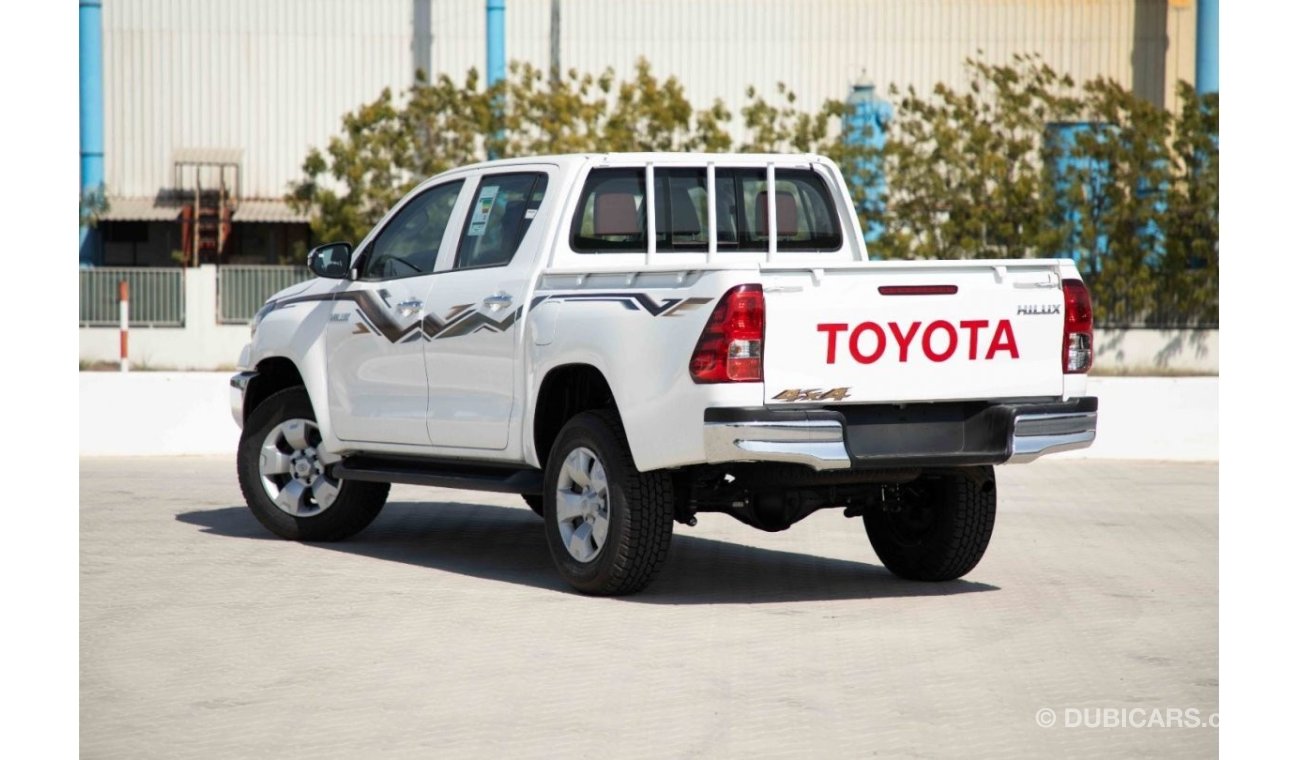 Toyota Hilux 2024 Toyota Hilux 4x4 DC 2.4 - Super White inside Red | Export Only