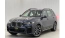 بي أم دبليو X7 40i M سبورت بريميوم 2021 BMW X7 xDrive40i M-Sport, November 2026 BMW Warranty + Service Contract, Fu