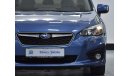 Subaru Impreza EXCELLENT DEAL for our Subaru Impreza AWD ( 2019 Model ) in Blue Color GCC Specs