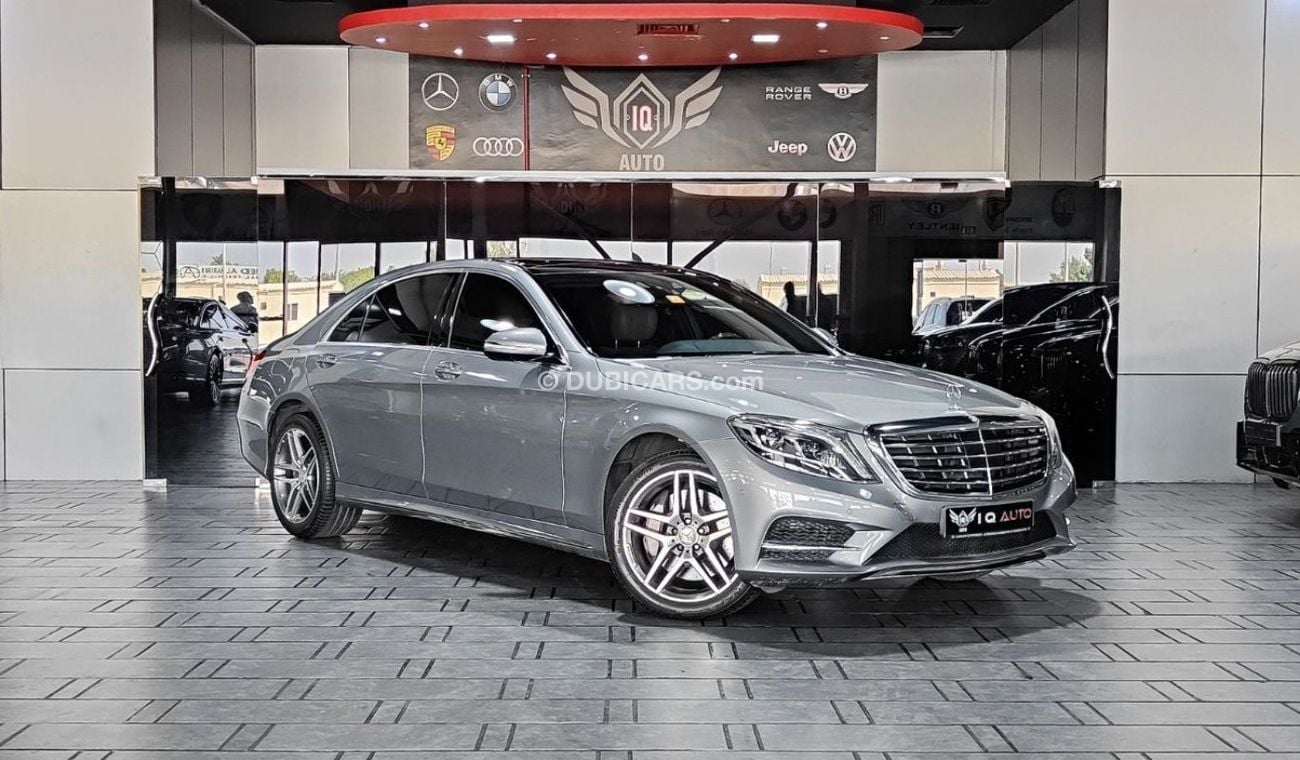 Mercedes-Benz S 400 AED 3,400 P.M | 2015 MERCEDES-BENZ S400 AMG  | FULL SERVICE HISTORY | GCC | PANORAMIC VIEW | FULLY L