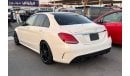 مرسيدس بنز C 43 AMG MERCEDES C43 2018 WHITE INSIDE RED JAPAN IMPORT WITH LOW MILLAGE