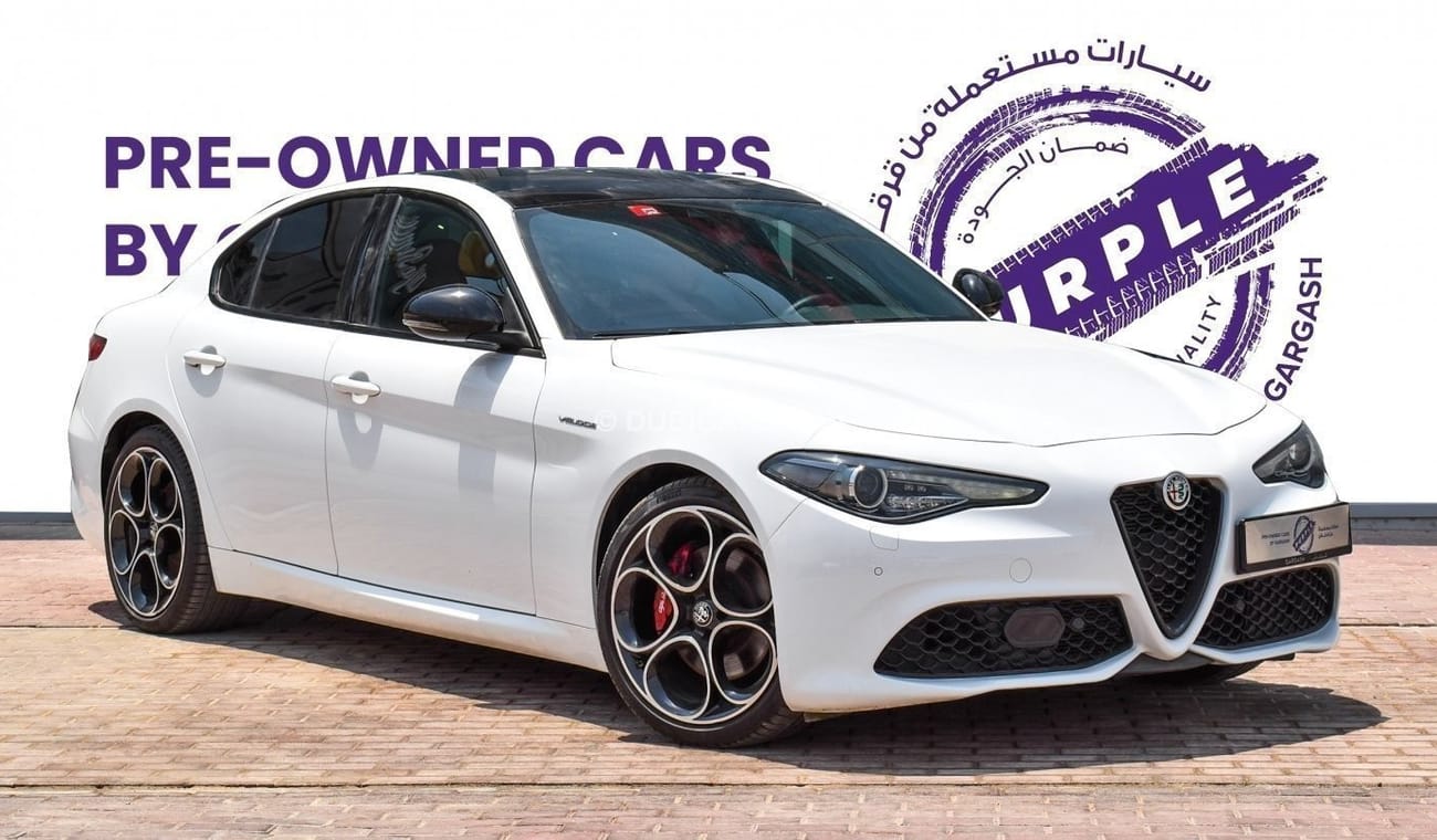 Alfa Romeo Giulia Veloce | 2022 | Warranty & Service | Service History | Low Mileage