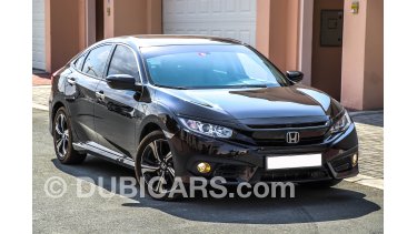 Honda Civic 18 Gcc Under Agency Warranty With Zero Down Payment For Sale Aed 59 000 Black 18