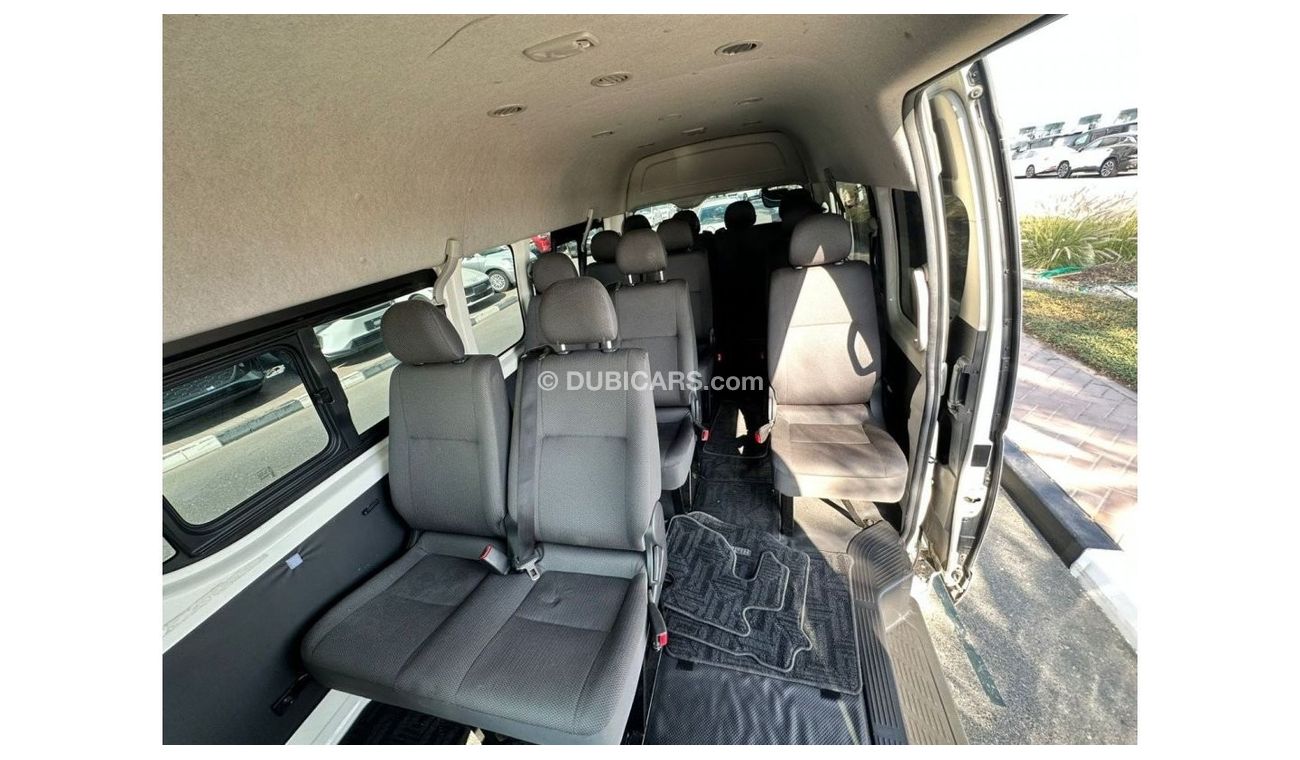 Toyota Hiace 2019 | RHD | MULTIMEDIA SCREEN | REAR VIEW CAMERA | POWER SLIDE DOOR | PREMIUM FABRICATED SEATS