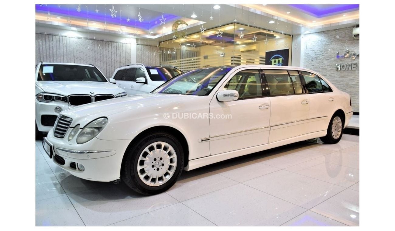 Mercedes-Benz E 320 EXCELLENT DEAL for our Mercedes Benz E320 ELEGANCE ( LIMOUSINE ) 2003 Model!! in White Color! GCC Sp