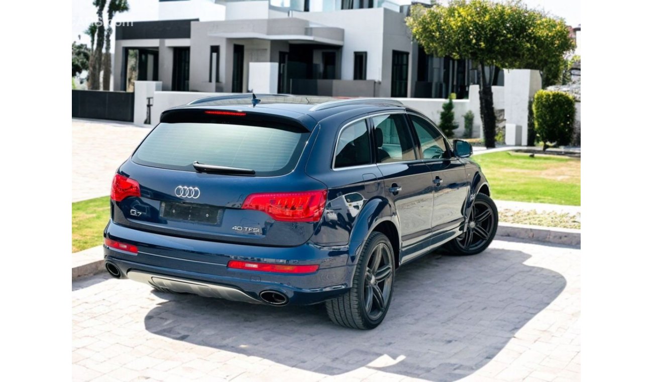 Audi Q7 TFSI quattro S-Line AED 1,120 PM || AUDI Q7 3.0TC || S-LINE V6 || 0% DOWNPAYMENT || GCC || WELL MAI 