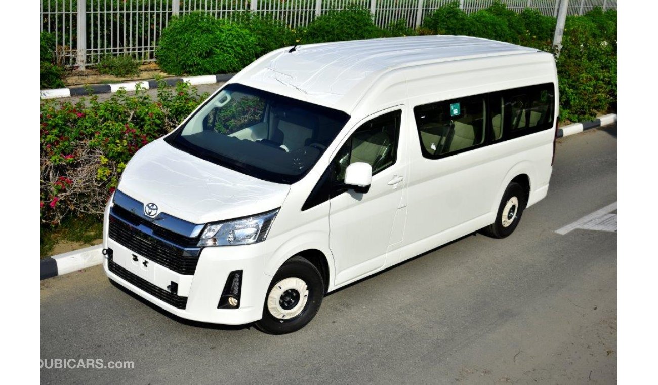 تويوتا هاياس Toyota Hiace High Roof GL 2.8L Diesel 13 Seater MT With Rear Automatic AC