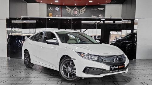 Honda Civic LX AED 950 P.M | 2020 HONDA CIVIC 1.6 L | MID OPTION | GCC | UNDER WARRANTY