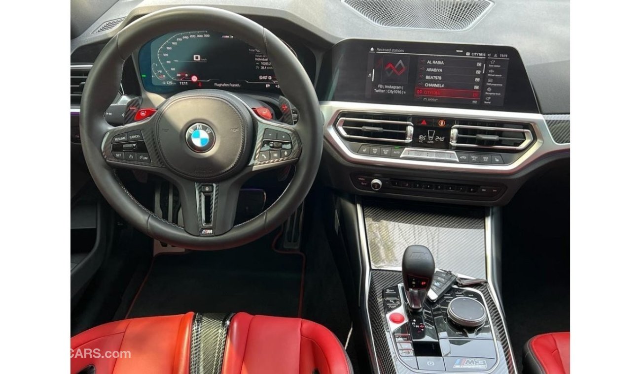 بي أم دبليو M3 BMW M3 COMPETITION 2022 CARBON FIBER IN PERFECT CONDITION