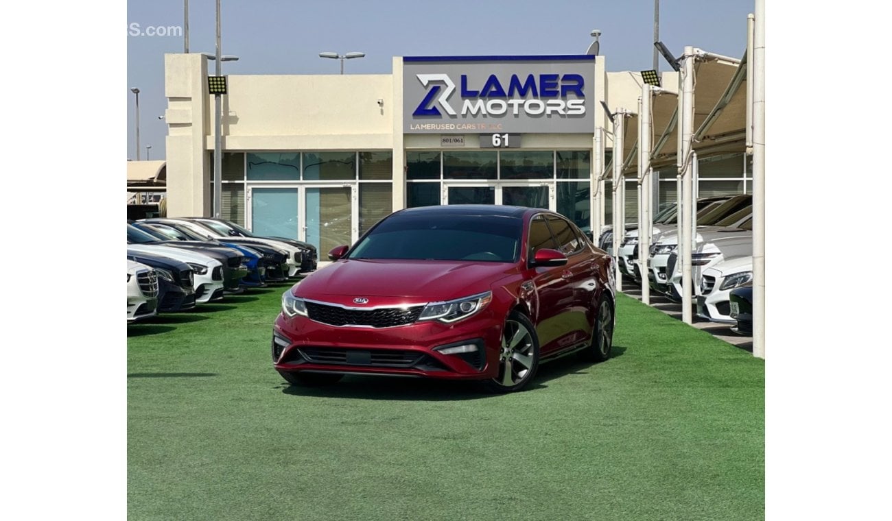 كيا أوبتيما 740 Monthly payments / Zero down payment / Kia optima Full option 2019 / Low mileage/ Very clean car