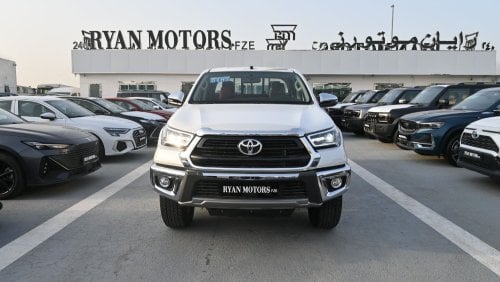 تويوتا هيلوكس Toyota Hilux SR5 GLSX 2.7L Petrol, Manual Transmission, 4WD, Model 2024, Color White