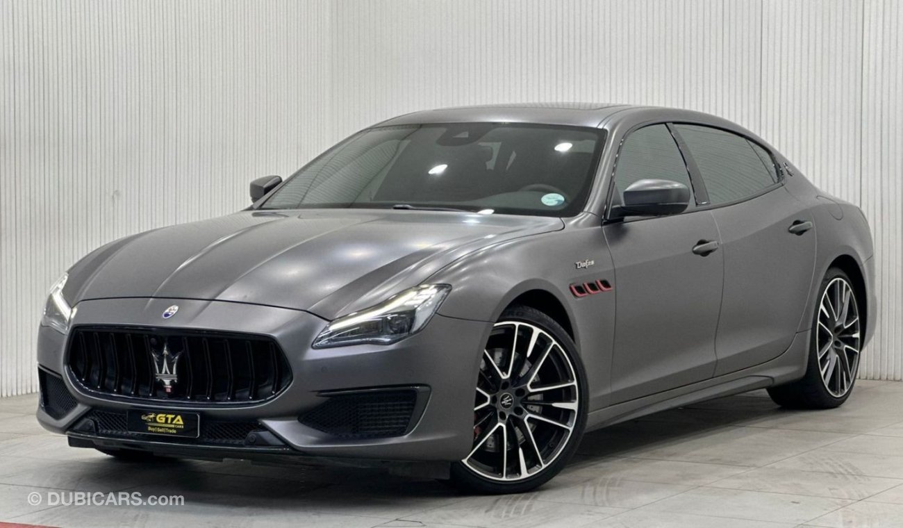 مازيراتي كواتروبورتي 2021 Maserati Quattroporte Trofeo, Jan 2026 Al-Tayer Warranty, Full Agency Service History, GCC