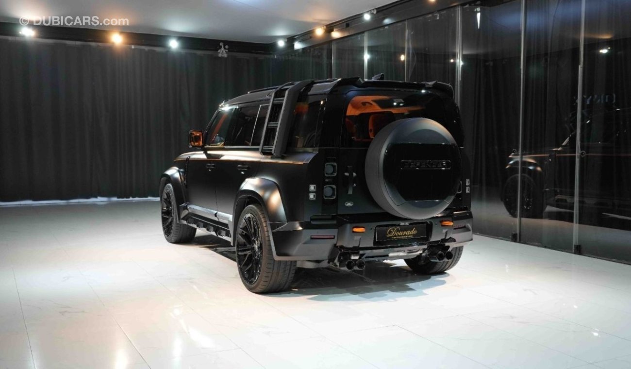 Land Rover Defender | Lumma CLR LD | 110 P525 | V8 | 2024 | Santorini-Black Satin Finish