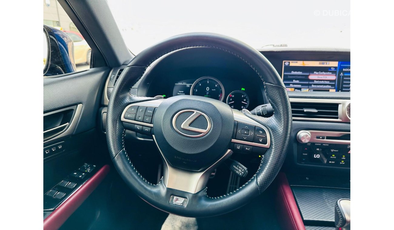 Lexus GS350 AED 1,900 PM |LEXUS | GS-350 | F-SPORT| V6 | 3.5L | 2017 |GCC| 0% DOWNPAYMENT