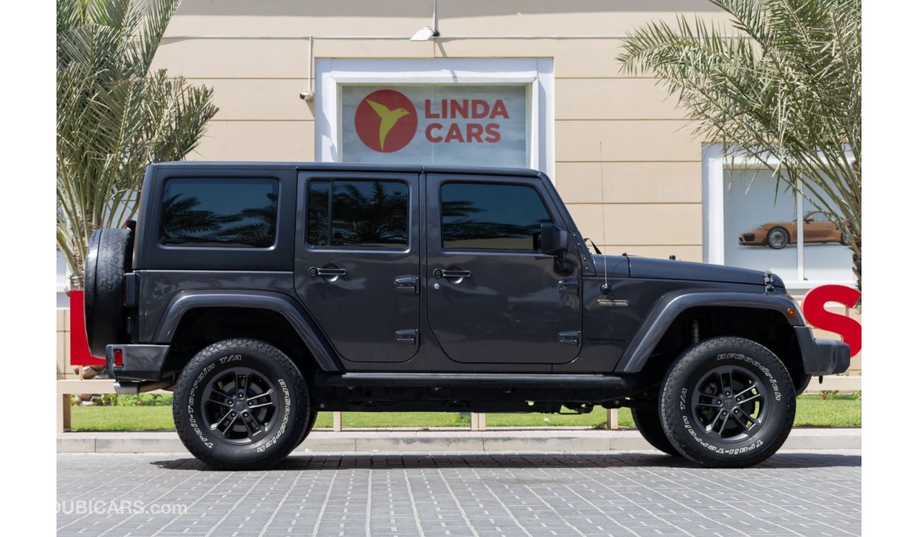 Jeep Wrangler Jeep Wrangler Unlimited Oscar Mike Edition 2018 GCC under Warranty with Flexible Down-Payment.