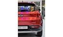 Chery Tiggo EXCELLENT DEAL for our Chery Tiggo 7 ( 2019 Model ) in Red Color GCC Specs