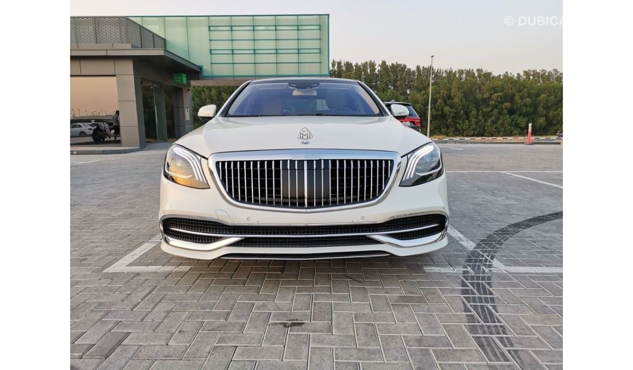 مرسيدس بنز S 550 Mercedes Benz S-550 (4Matic) ( Maybach KIT ) - 2015- White